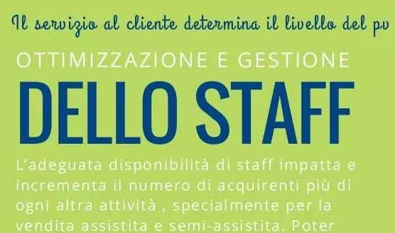 ottimizzazione dello staff