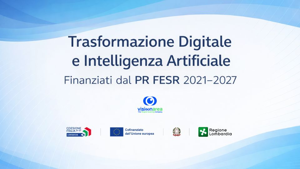 Visionarea finanziato PR FESR 2021 2027 trasformazione digitale